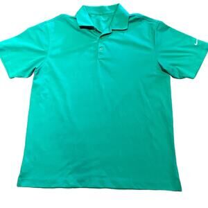 Nike Golf men’s size medium Kelly Green short sleeve golf polo shirt.